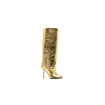 THE ATTICO ''SIENNA'' GOLDE BOOT 236WS507L070 THE ATTICO ''SIENNA'' GOLDE BOOT 236WS507L070